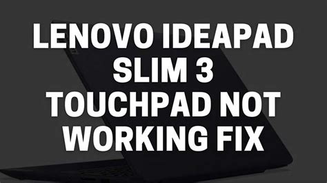 lenovo support website touchpad driver
